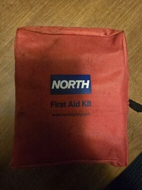 NORTH Red First Aid Kit